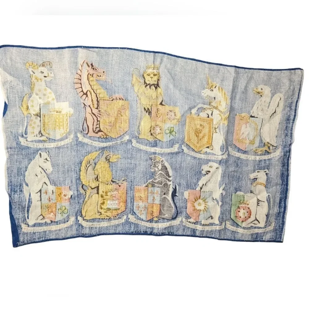 The Queens Beasts tea towel‎